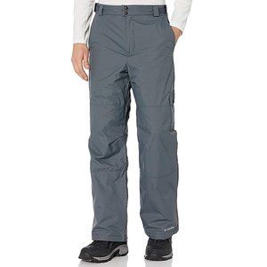 NWoT Columbia Mens Snow Gun Pant Waterproof Insulated Graphite Size S $140 II226